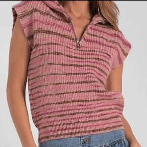 Elan Zip Front Sweater